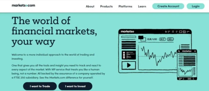Markets.com broker